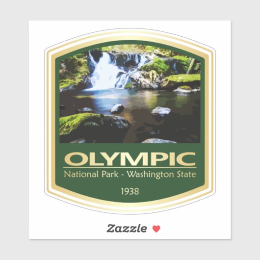 Sticker NP olympique (PF1) (Feuille)