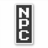 Sticker NPC - Caractère non jouable (Devant)