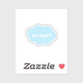 Sticker Nuage 9 (Feuille)