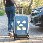 Sticker Nuage de beau temps  (Valise Insitu)