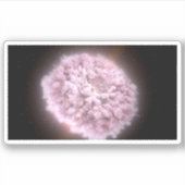 Sticker Nuage De Débris De Deux Étoiles Neutrons (Devant)