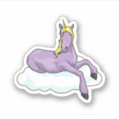 Sticker Nuage Unicorn (Devant)
