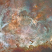 Sticker Nuages sombres de Carina Nebula Hubble Space (Devant)