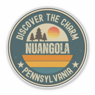 Sticker Nuangola, Pennsylvanie