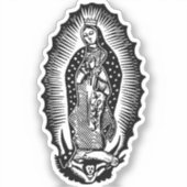 Sticker Nuestra Señora de Guadalupe (Recto)