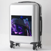 Sticker Nuit du tigre (Sur valise)