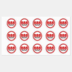 Sticker numérique 888 Angel - Prospérité et Abonda