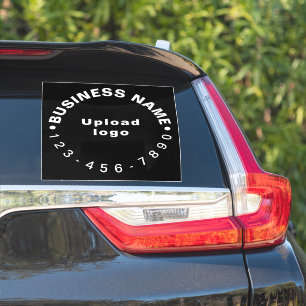 Sticker Numéro de téléphone d'affaires sur le grand Carré