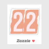 Sticker Numéro Magazine Ransom 22 (Feuille)