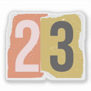 Sticker Numéro Magazine Ransom 23