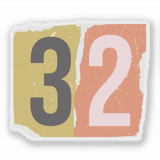 Sticker Numéro Magazine Ransom 32 (Devant)