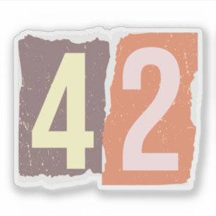 Sticker Numéro Magazine Ransom 42