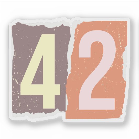 Sticker Numéro Magazine Ransom 42 (Devant)