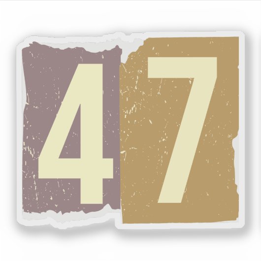 Sticker Numéro Magazine Ransom 47 (Devant)