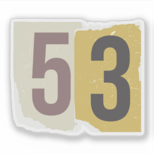 Sticker Numéro Magazine Ransom 53