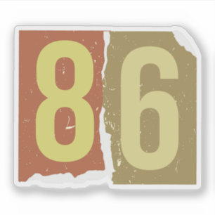 Sticker Numéro Magazine Ransom 86