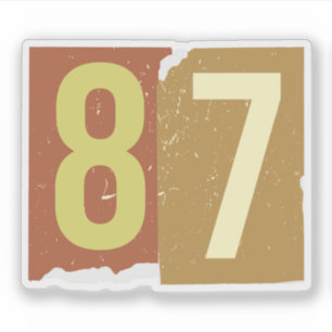 Sticker Numéro Magazine Ransom 87