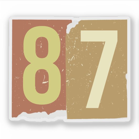 Sticker Numéro Magazine Ransom 87 (Devant)