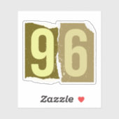 Sticker Numéro Magazine Ransom 96 (Feuille)