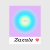 Sticker Numéros D'Angle 555 - Changements À L'Horizon (Feuille)