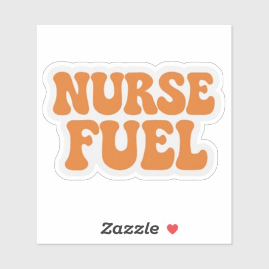 Sticker Nurse Fuel (Feuille)