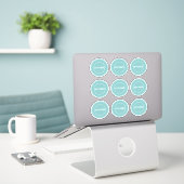 Sticker Nut Free Allergy Safe Culinaire (Ordinateur portable sur le bureau)