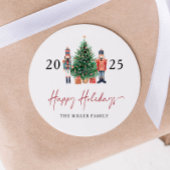 Sticker Nutcracker de Noël