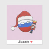 Sticker Nutcracker Noël Russie Tchaikovsky Ballet (Feuille)