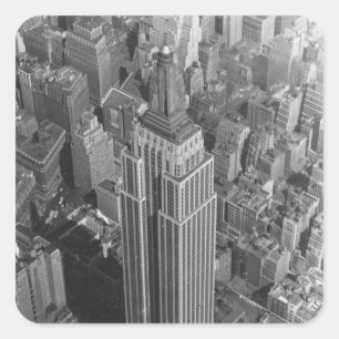 Sticker NYC Aerial Empire State Building