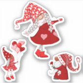 Sticker Nymphes de Valentines (Devant)