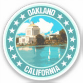 Sticker Oakland (Recto)