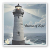 Sticker "Oasis océanique trouvée" (Devant)