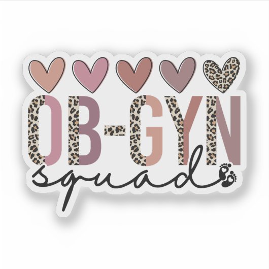 Sticker OB GYN Squad (Devant)