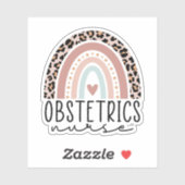 Sticker OB Infirmière obstétrique OB/GYN Infirmière, Infir (Feuille)