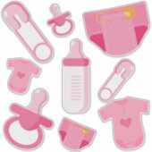 Sticker Objets pour bébés (Devant)