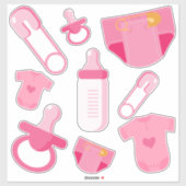 Sticker Objets pour bébés (Feuille)