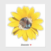 Sticker Occidental, Tournesol Jaune, Bottes & Casquette da (Feuille)