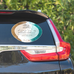 Sticker Ocean / Beach Location Manager Photo personnalisée