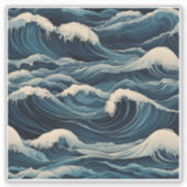 Sticker Ocean fort (Devant)