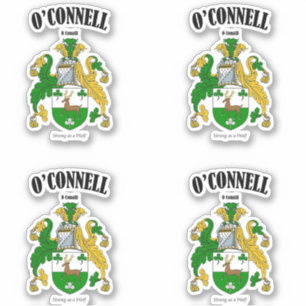 Sticker O'Connell Crest Traduction et signification irland