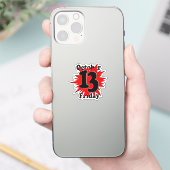 Sticker October Friday the 13th (Téléphone)