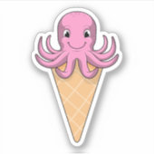 Sticker Octopus (Devant)