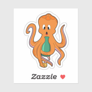 Sticker Octopus avec bouteille.PNG