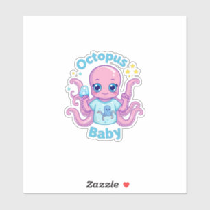 Sticker Octopus Baby 
