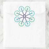 Sticker octoX do-it-yourself drone (Sac)