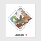 Sticker Odeurs Comme Boyfriend Livre (Feuille)