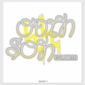 Sticker Odinson (Feuille)