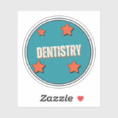 Sticker Odontologie (Feuille)