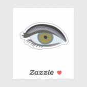 Sticker Oeil (Feuille)
