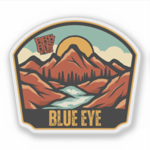 Sticker Œil Bleu, Arkansas